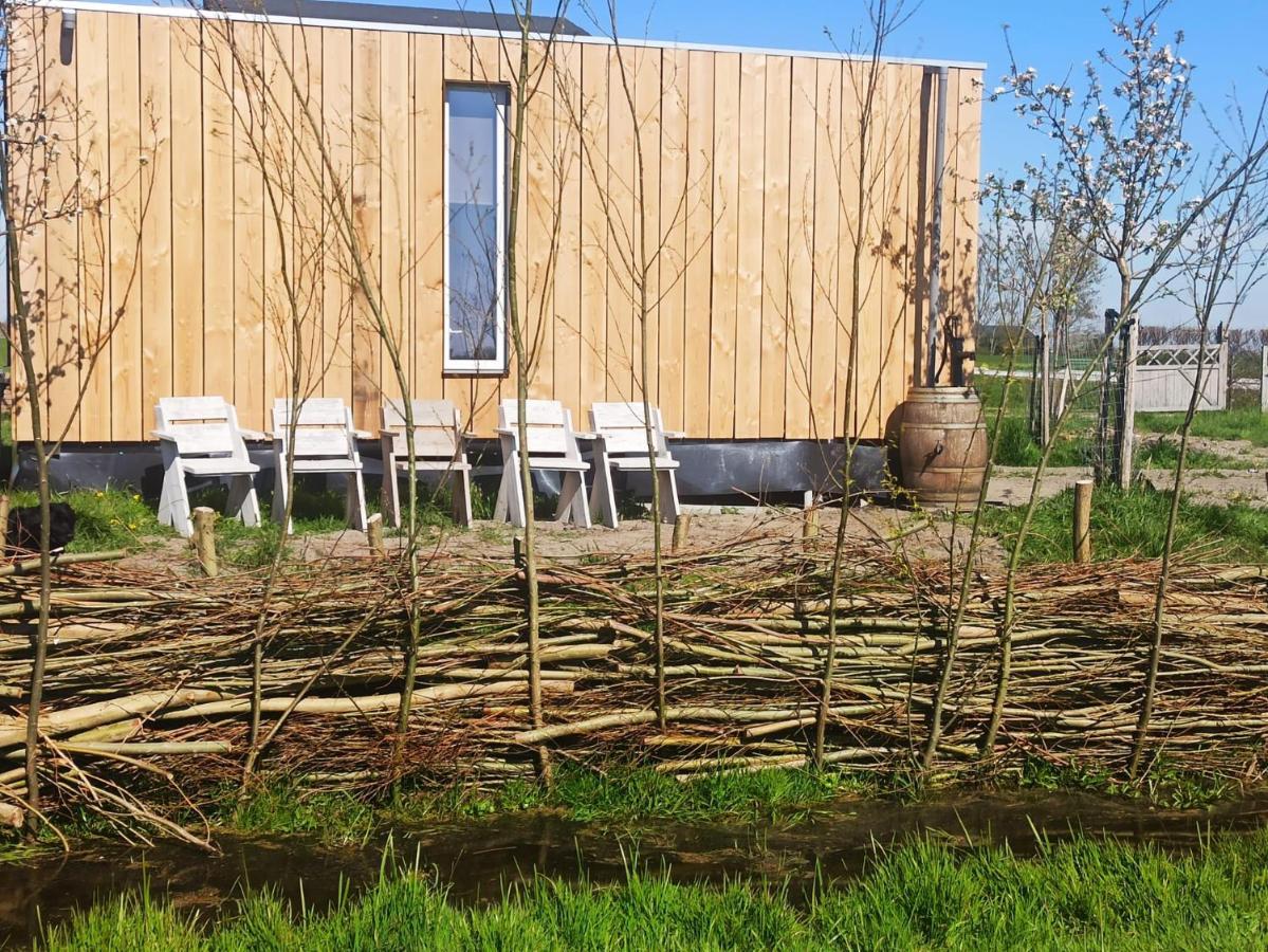 Tiny House Het Polderhuisje Villa Streefkerk Exterior photo